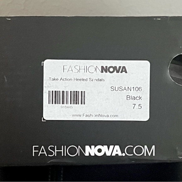 strappy block heels - Picture 4 of 5